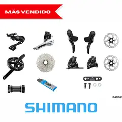 SHIMANO - GRUPO RUTA 105 R7120 DISCO 12VEL