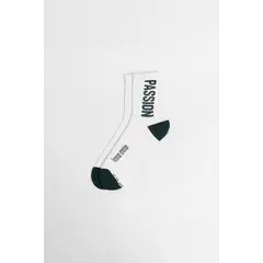KOAJ - Medias largas unicolores con diseño. Hombre
