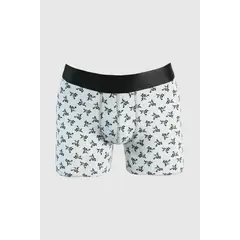 KOAJ - Bóxer en algodón gris brief-medio de Looney Tunes Hombre