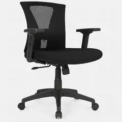 GENERICO - SILLA BRASILIA BASE NYLON CON BRAZOS 3D SIN CABECERO SLIDER