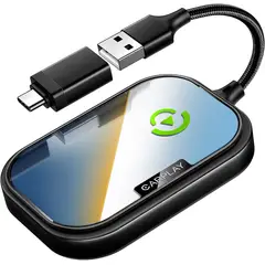 GENERICO - Adaptador Carplay Inalámbrico Para Iphone, Conexión Rápida