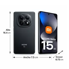 XIAOMI - Celular Note 15 256GB 8RAM Negro 5G