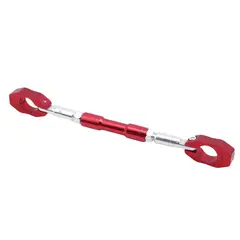 GENERICO - Barra Para Manubrio Moto Varilla Tensora Aluminio Color Rojo