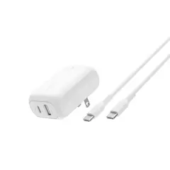 BELKIN - Cargador de Pared 42W USBC30W - USBA12W+Cable C a C