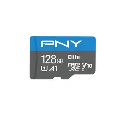 PNY - Tarjeta De Memoria Microsdxc 128gb Pro Elite - Clase 10