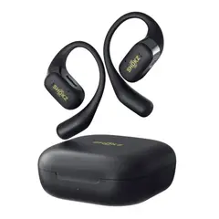 SHOKZ - Auriculares Inalámbricos Abiertos OpenFit SE Bundle Deportivos Negro