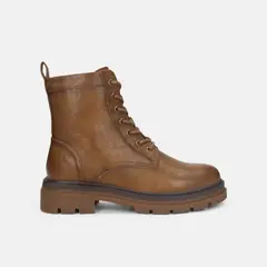 BATA - Botines Para Mujer Café Oscuro Xaviera