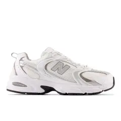 NEW BALANCE - Tenis 530 Mujer-Blanco/Gris Plata