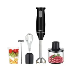 SOKANY - Licuadora De Mano Multifuncional 4 En 1 Sk-1714-5 Negro 110v