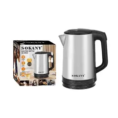 SOKANY - Hervidor Eléctrico SK-09022 2.3L 1500W Acero Inoxidable
