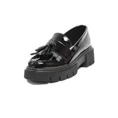 BALLERINA - Mocasín Charol Negro Ballerinas Verona