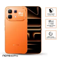 INFINIX - CELULAR NOTÉ 60PRO 8+8(256) 5G COLOR NARANJA
