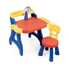 GENERICO - Escritorio Mesa Proyector con Silla Infantil Niño Armaty