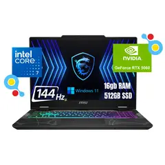 MSI - Portatil Cyborg 15 Intel Core 7 240H RAM 16GB SSD 512GB RTX 5060