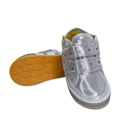 ZAPATOS PILIN - Liss Silver Pink Tenis Caminante Niña