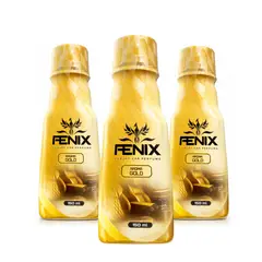 FENIX - 3x - Perfume De Lujo Para Carros Ambientador 150 Ml Dorado Gold