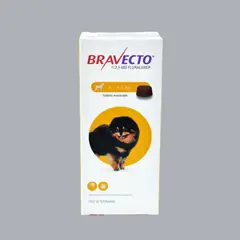MSD - Antiparasitario Bravecto Tableta Masticable Perro Mini
