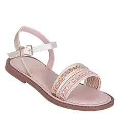 GUMBALL - Sandalia Casual de Niña Mota Champaña