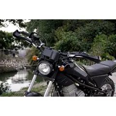 GENERICO - Cubrepuños Moto Enduro Doble Propósito Handsaver Color ROJO