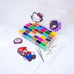 ARTKAL - Hama Beads Midi Destreza - Kit 36 espacios 5mm