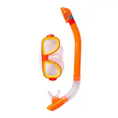 BESTWAY - Careta Snorkel Kit Buceo Resistente Ajustable Swim Goggles Azul