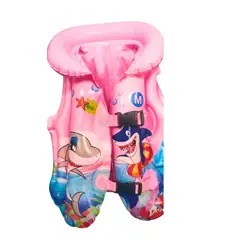 BESTWAY - Chaleco Inflable Flotador Tiburon Unisex Pisicina Multicolor