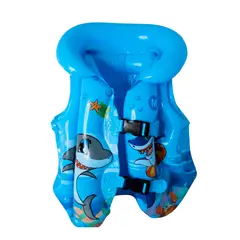 BESTWAY - Chaleco Inflable Flotador Tiburon Unisex Pisicina Multicolor