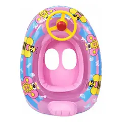 BESTWAY - Flotador Inflable Mariposas Bebé Volante Asiento Piscina