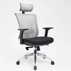 GENERICO - SILLA OSAKA BASE ALUMUNIO CON CABECERO BRAZO 3D SLIDER
