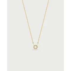 LUNAMAR - Collar de Letras Cristales O