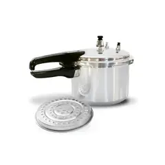 HOME ELEMENTS - Olla a Presión Aluminio 11 Litros con Tapa Acero