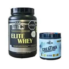 GENERICO - Combo Proteína Whey Elite 2.4 kg + Creatina 400 g - Suplemento Deportivo para Fuerza y Recuperación