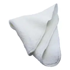 GENERICO - Toalla Facial Microfibra Para Hombre Y Mujer 15 Unidades Blanco Liso