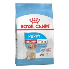 ROYAL CANIN - Alimento Size Health Nutrition Medium Puppy Para Perro Cachorro De Raza Mediana Sabor Mix En Bolsa De 10kg
