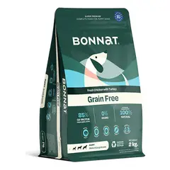 GENERICO - Bonnat Puppy Comida Seca Grain Free Pollo 2kg Cachorro Raza Mediana Grande