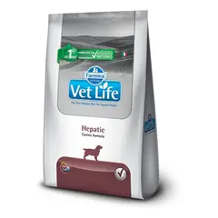 VET LIFE - Alimento Natural Canine Hepatic Para Perro Adulto Todos Los Tamaños Sabor Mix De 2 Kg