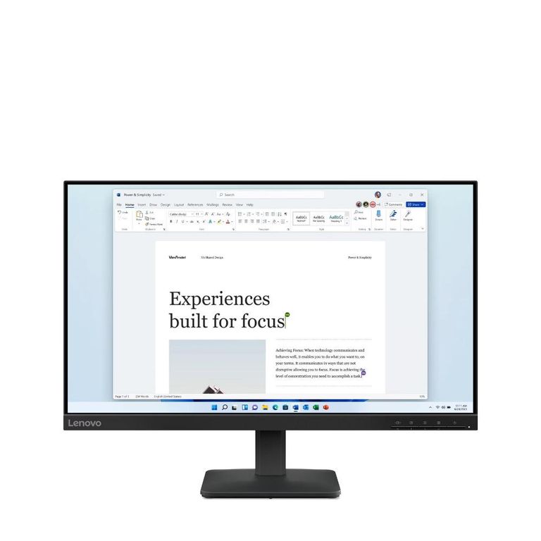 Monitor de 23.8 Pulgadas L24-4e , Pantalla sin bordes, HDMI y VGA