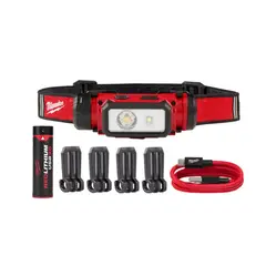 MILWAUKEE - Linterna Recargable Usb Para Casco 2163-21