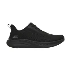 SKECHERS - Tenis mujer Bobs Moda Flex Memory Foam negro