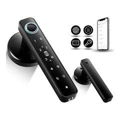 GENERICO - Cerradura de puerta inteligente 5 en 1