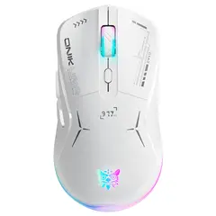 ONIKUMA - Mouse Gamer Inalámbrico Cw917 Blanco 2.4g Bt