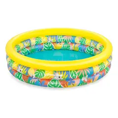 BESTWAY - Piscina Inflable Niños 1.68m Hawaiana Flores 51203
