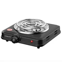 ONE PIXEL - Estufa Portatil Electrica Un Puesto Compacta Para Calentar Alimentos Con Perilla