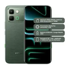 INFINIX - Celular Note Edge 5G 256Gb Ram 8+8Gb Verde