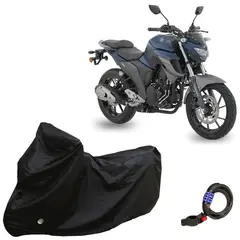 GENERICO - Pijama Carpa Moto Fz16 Fazer Fz2 Fz25 Argollas + Candado Sdc