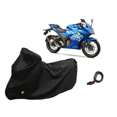 GENERICO - Pijama Carpa Moto Gixxer 250 Impermeable Sdc Cal18 + Candado