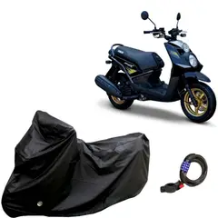 GENERICO - Pijama Carpa Moto Yamaha Bws Baúl Argollas + Candado Sdc