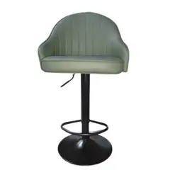 AKIVOY - Silla Bar Milan Velvet Color Verde