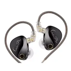 KZ - Audifonos Castor Pro Bass Version Negro Sin Microfono Negro