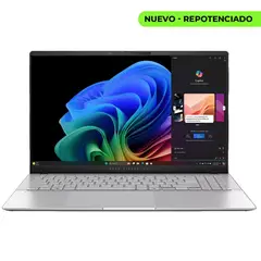 ASUS - Vivobook S15 OLED Bateria hasta 18Hrs - Snapdragon Octacore 45 Tops IA - SSD 1TB - 16GB LPDDR5
